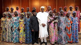 It's time to experience the best - Buhari tells Chibok girls